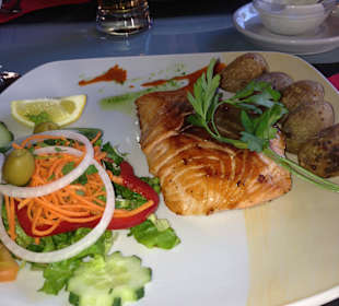 Lecker Lachsfilet gegrillt