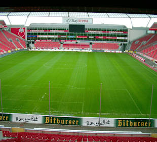 Blick auf das Spielfeld aus der Loge heraus