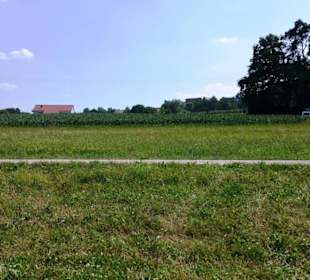 Landschaft in Spalt Bergig