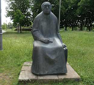 Das Denkmal für die Künstlerin Käthe Kollwitz