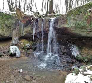 Impressionen vom Pfersag-Wasserfall