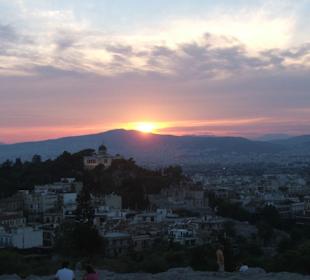 Tramonto all'acropoli