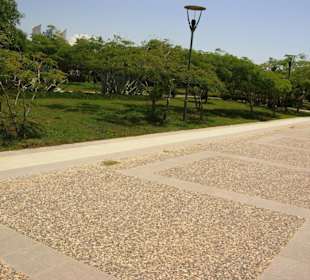 Evrenseki an der Promenade entlang