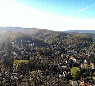 Ausblick vom Schloss