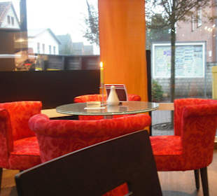 Gemütliche Sitzgruppe im Cafe Bohne