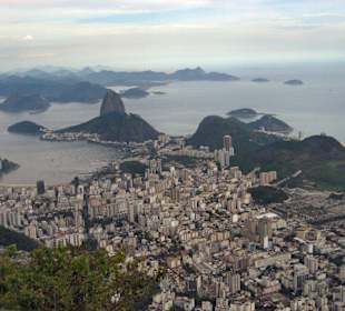 Aussicht auf Rio vom Sugar Loaf