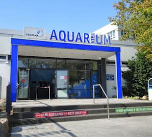Eingang zum Aquarium Kiel