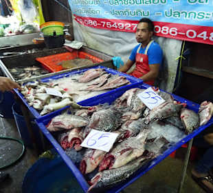 Auf dem Markt von Mahachai