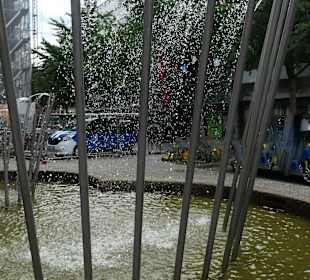 Der Röhrenbrunnen in der Kurhausstraße