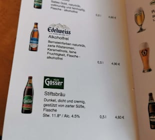 Getränkekarte 06/2022