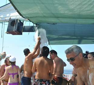 Party auf dem Schiff 