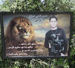 Märtyrer Friedhof in Nablus