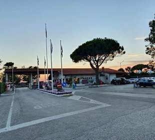 Überall gute Parkmöglichkeiten