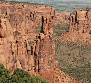 Ausblick von einem der Aussichtspunkte im Park