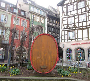 Altstadt Straßburg im Frühling