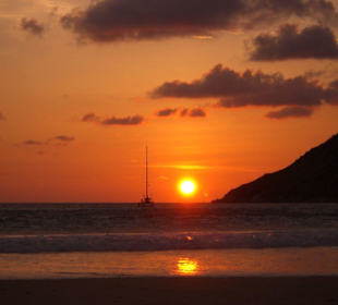 Sonnenuntergang Nai Harn