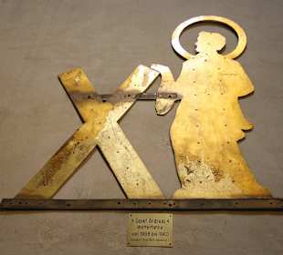 Alte Wetterfahne von St. Andreas