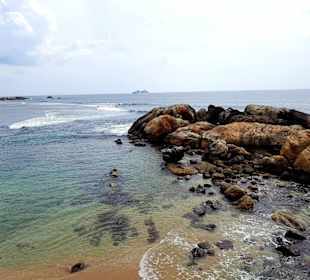 Blick auf den indischen Ozean