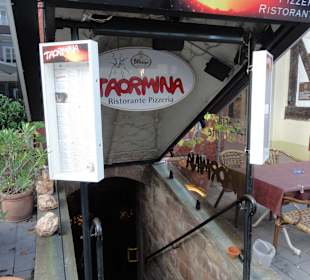 Niedergang in das Restaurant