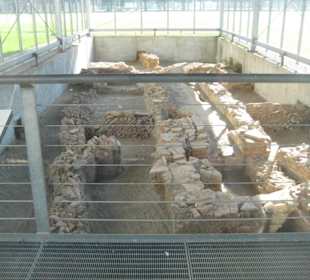 Heizungsanlage hinter Glas