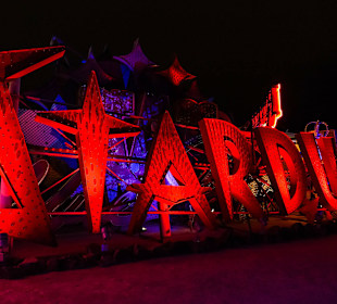 Neon Museum bei Nacht