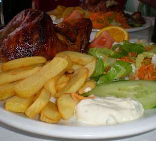 Beste Hähnchen der Insel