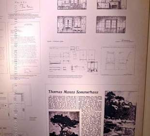 Ein Teil der Ausstellung zur Familie Mann