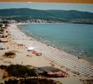 Sonnenstrand von oben!