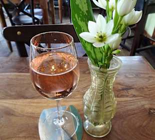 Blick in den Gastraum des Restaurant Lilie