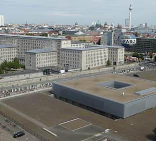 Berliner Mauer - Blick vom Ministerium