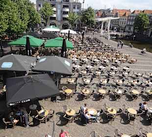 Bevor der Käsemarkt beginnt