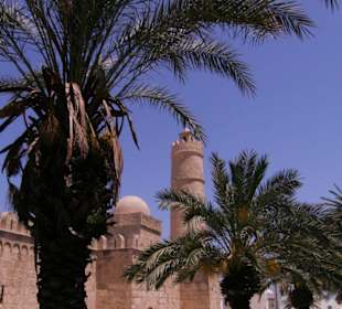 Ausflug nach Sousse, Blick auf eine Moschee