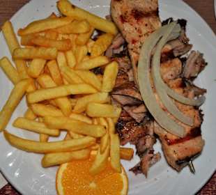 Die Aphrodite-Platte im Restaurant Sparta