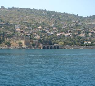 Fahrt mit Boot (my rainbow) nach Alanya
