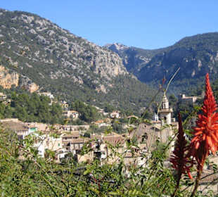 Blick auf Valldemossa