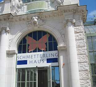 Eingang Schmetterlingshaus 