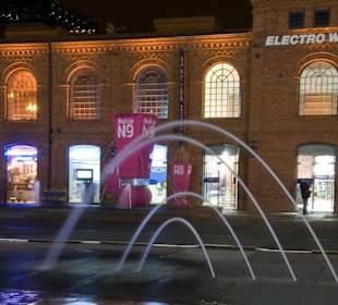 Fontanny w Manufakturze