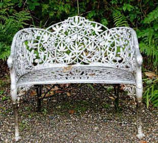 Ruheplätzchen im Botanischen Garten