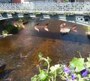 Der Fluss durch die Stadt