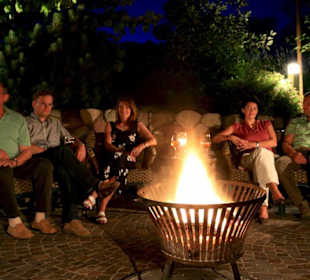 Feuerstelle auf Piazzetta