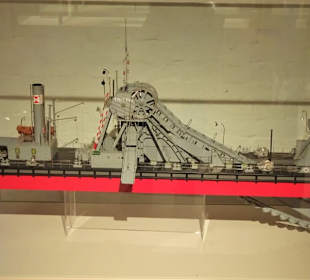 Modell eines Eimer-Baggers im IMM