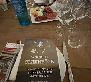 Das "Weingut des Abends" zur Weinprobe 