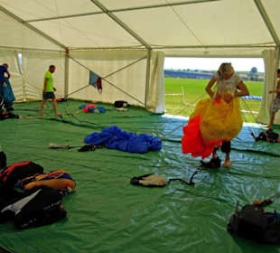 Aufbereitung der Schirme