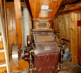 Rundgang durch die Mühle von Rönn