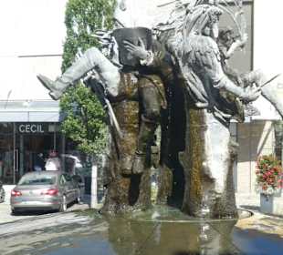 Spaziergang durch Cham, der Stadt am Regenbogen