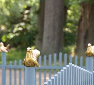 Der Zaun um das Prinzessinnenhaus