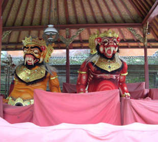 Im Königspalast von Ubud.