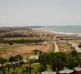 Strandpromenade von Oben