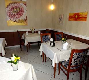 Blick in die Gasträume des Restaurant Raffaello