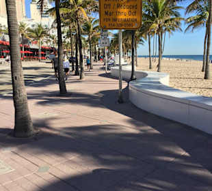 Die Strandpromenade